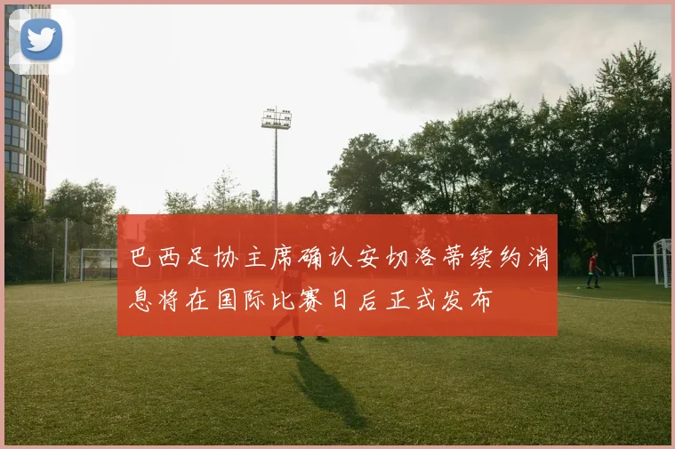 巴西足协主席确认安切洛蒂续约消息将在国际比赛日后正式发布